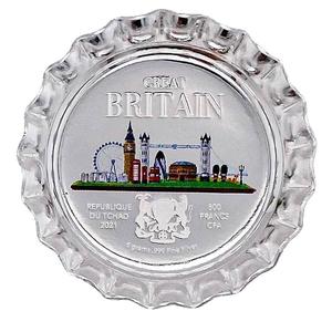 Chad / Silver Six Grams 2022 Bottle Cap - Great Britain - obverse photo