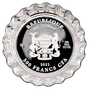 Chad / Five Hundred Francs Silver 2022 Pepsi Cap - Modern - obverse photo