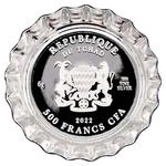 Five Hundred Francs Silver 2022 Pepsi Cap - Modern: Photo Coin, Chad, Five Hundred Francs Silver 2022 Pepsi Cap - Modern / thumbnail