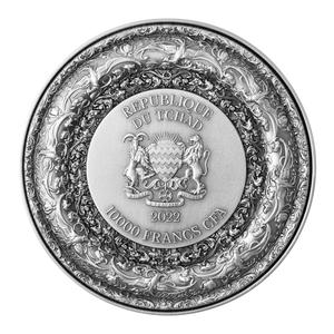 Chad / Silver Two Ounces 2022 The Forbidden Phoenix - obverse photo