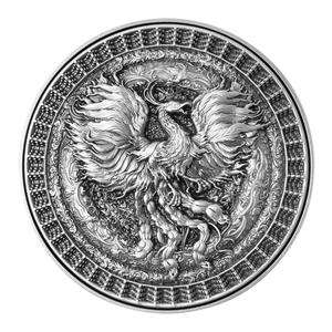 Chad / Silver Two Ounces 2022 The Forbidden Phoenix - reverse photo