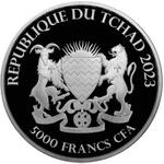 Chad / Silver Ounce 2023 Bull and Bear - obverse photo