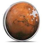 Silver Ounce 2023 Mars Puzzle: Photo Coin, Chad, Silver Ounce 2023 Mars Puzzle / thumbnail