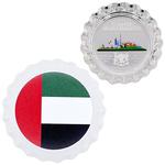 Silver Six Grams 2022 Bottle Cap - UAE: Photo Coin, Chad, Silver Six Grams 2022 Bottle Cap - UAE / thumbnail