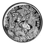 Silver Two Ounces 2021 St George Slays the Dragon: Photo Coin, Chad, Silver Two Ounces 2021 St George Slays the Dragon / thumbnail