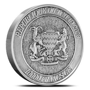 Chad / Silver Two Ounces 2023 Year of the Rabbit - obverse photo