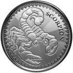 Chad / Silver Ounce 2022 Chad Scorpion - reverse photo