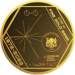 Gold Tenth-Ounce 2022 Pioneer Plaque: Photo Pioneer Plaque 2022 Proof-Like - 1/10oz 9999 Gold / thumbnail
