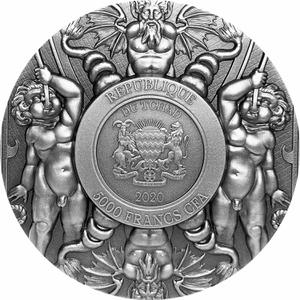 Chad / Silver Two Ounces 2020 King Arthur - obverse photo