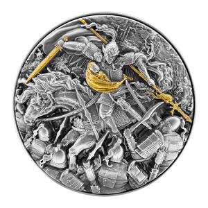 Chad / Silver Two Ounces 2021 Zhao Yun - reverse photo