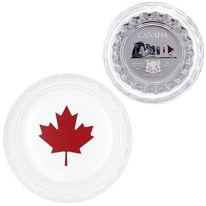 Chad / Silver Six Grams 2022 Bottle Cap - Canada - reverse photo