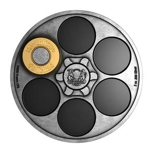 Chad / Silver Two Ounces 2025 Russian Roulette - obverse photo