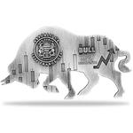 Silver Ounce 2021 Bull Shape: Photo Coin, Chad, Silver Ounce 2021 Bull Shape / thumbnail