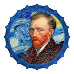 Silver Six Grams 2022 Bottle Cap - Van Gogh: Photo Coin, Chad, One Thousand Francs Silver 2022 Bottle Cap - Van Gogh / thumbnail