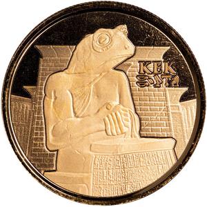 Chad / Gold Ounce 2022 Kek - reverse photo