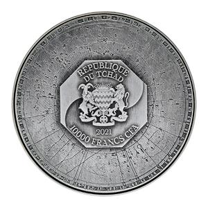 Chad / Silver Two Ounces 2021 Vermillion Bird - obverse photo