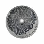 Silver Five Ounces 2016 Brenham Meteorite: Photo Coin, Chad, Silver Five Ounces 2016 Brenham Meteorite / thumbnail