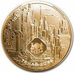 Chad / Gold Ounce 2025 AI Coin - obverse photo