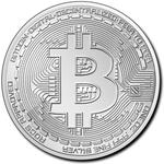 Chad / Silver Ounce 2020 Crypto Series - Bitcoin - reverse photo