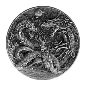 Chad / Silver Two Ounces 2024 Zhu Rong - obverse photo