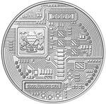 Chad / Silver Ounce 2020 Crypto Series - Bitcoin - obverse photo