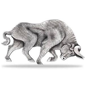 Chad / Silver Ounce 2021 Bull Shape - obverse photo