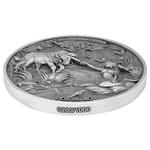Silver Two Ounces 2021 Mermaid and Unicorn: Photo Coin, Chad, Silver Two Ounces 2021 Mermaid and Unicorn / thumbnail