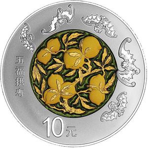 China / Silver Thirty Grams 2016 Longevity - reverse photo