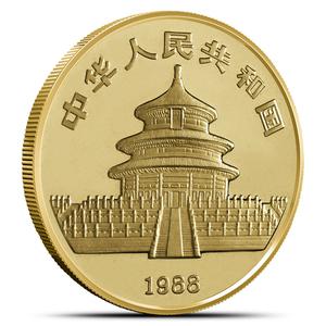 China / Gold Ounce 1988 Year of the Dragon - obverse photo