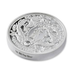 China / Silver Ounce 2022 Long-Whiskered Dragon Dollar - obverse photo