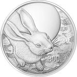Silver Kilo 2023 Year of the Rabbit: Photo Coin, China, Silver Kilo 2023 Year of the Rabbit / thumbnail