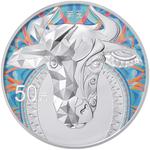 Silver One Hundred and Fifty Grams 2021 Year of the Ox: Photo Coin, China, Silver One Hundred and Fifty Grams 2021 Year of the Ox / thumbnail