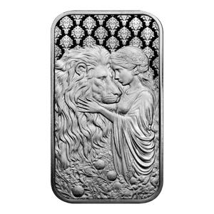 China / Silver Ten Ounces Bar 2024 Una and the Lion - obverse photo