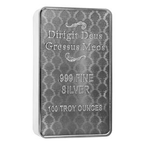China / Silver Hundred Ounces Bar 2024 Una and the Lion - obverse photo