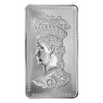Silver Ten Ounces Bar - Gothic Crown: Photo Coin, China, Silver Ten Ounces Bar - Gothic Crown / thumbnail