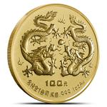 Gold Ounce 1988 Year of the Dragon: Photo Coin, China, Gold Ounce 1988 Year of the Dragon / thumbnail