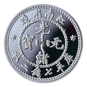 China / Silver Ounce 2023 Kiangnan Dragon Dollar - obverse photo