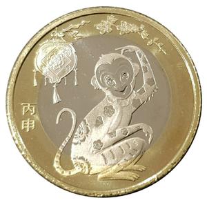 China / Ten Yuan 2016 Year of the Monkey - reverse photo