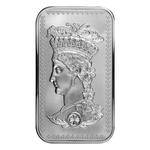 Silver Ounce Bar - Gothic Crown: Photo Coin, China, Silver Ounce Bar - Gothic Crown / thumbnail