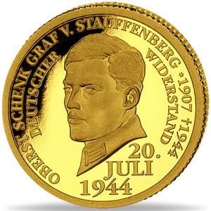 Congo, Democratic Republic of the / Gold Half Gram (2021) Graf von Stauffenberg - reverse photo