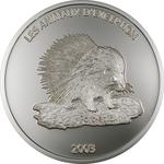 Ten Francs Silver 2003 Porcupine: Photo Coin, Congo, Democratic Republic of the, Ten Francs Silver 2003 Porcupine / thumbnail