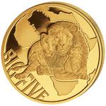 Gold Ounce 2015 Big Five - Lion: Photo Coin, Congo, Democratic Republic of the, Gold Ounce 2015 Big Five - Lion / thumbnail