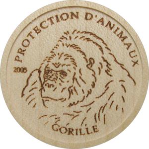 Congo, Democratic Republic of the / Five Francs Wood 2005 Gorilla - reverse photo