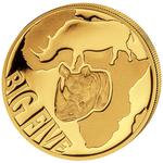 Gold Ounce 2013 Big Five - Rhino: Photo Coin, Congo, Democratic Republic of the, Gold Ounce 2013 Big Five - Rhino / thumbnail