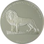 Ten Francs Silver 2002 George S Patton: Photo Coin, Congo, Democratic Republic of the, Ten Francs Silver 2002 George S Patton / thumbnail