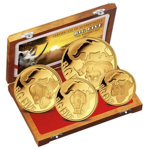 Congo, Democratic Republic of the / Gold Ounce 2013 Big Five - Rhino - obverse photo
