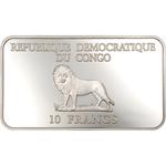 Ten Francs Silver 2004 Pope - Prophet of Peace: Photo Coin, Congo, Democratic Republic of the, Ten Francs Silver 2004 Pope - Prophet of Peace / thumbnail