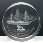 Ten Francs 2005 Amerigo Vespucci: Photo Coin, Congo, Democratic Republic of the, Ten Francs 2005 Amerigo Vespucci / thumbnail