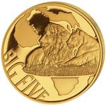Gold Ounce 2015 Big Five - Lion: Photo Coin, Congo, Democratic Republic of the, Gold Ounce 2015 Big Five - Lion / thumbnail