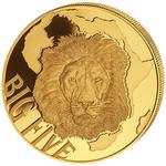 Gold Ounce 2015 Big Five - Lion: Photo Coin, Congo, Democratic Republic of the, Gold Ounce 2015 Big Five - Lion / thumbnail